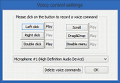 NPointer Voice Control Settings dialog, thumbnail