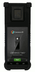 CredenceTWO-R device with multimodal biometrics, general view