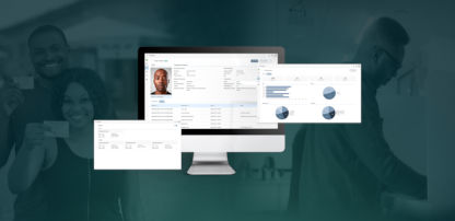 MegaMatcher Voter Management System header graphics